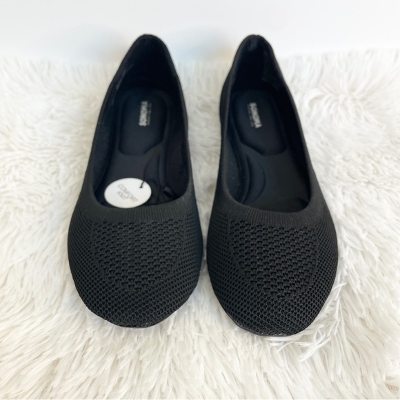 NWT 6, 6.5, 8.5, 10 black neutral flats with arch support flats - Picture 6 of 8